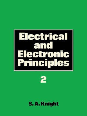 cover image of Electrical and Electronic Principles, Volume 2